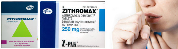 Zithromax (Azithromycin, Z-Pak) for bronchitis